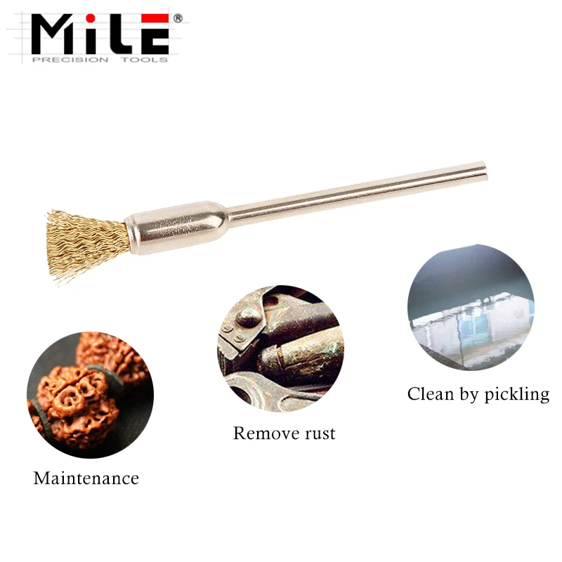 MILE 5PC RDA Brush Coil Cleaner Electronic Cigarette Brush Heating Wire Coils Cleaning Brush DIY Tools for RBA RDTA RTA