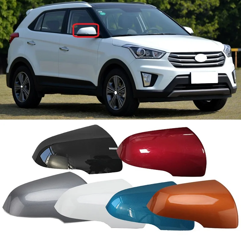 Roavia Auto Rearview Mirror Case Shell Housing Wing Door Side Mirror Cover Cap For Hyundai Ix25 Creta 2015 2016 2017 2018