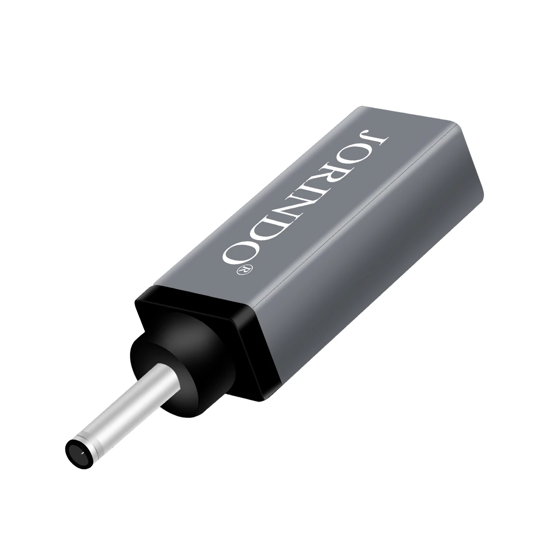 Carregador fêmea tipo c, conector macho para notebook ou pc, dc 3.0x100mm, compatível com computador dell