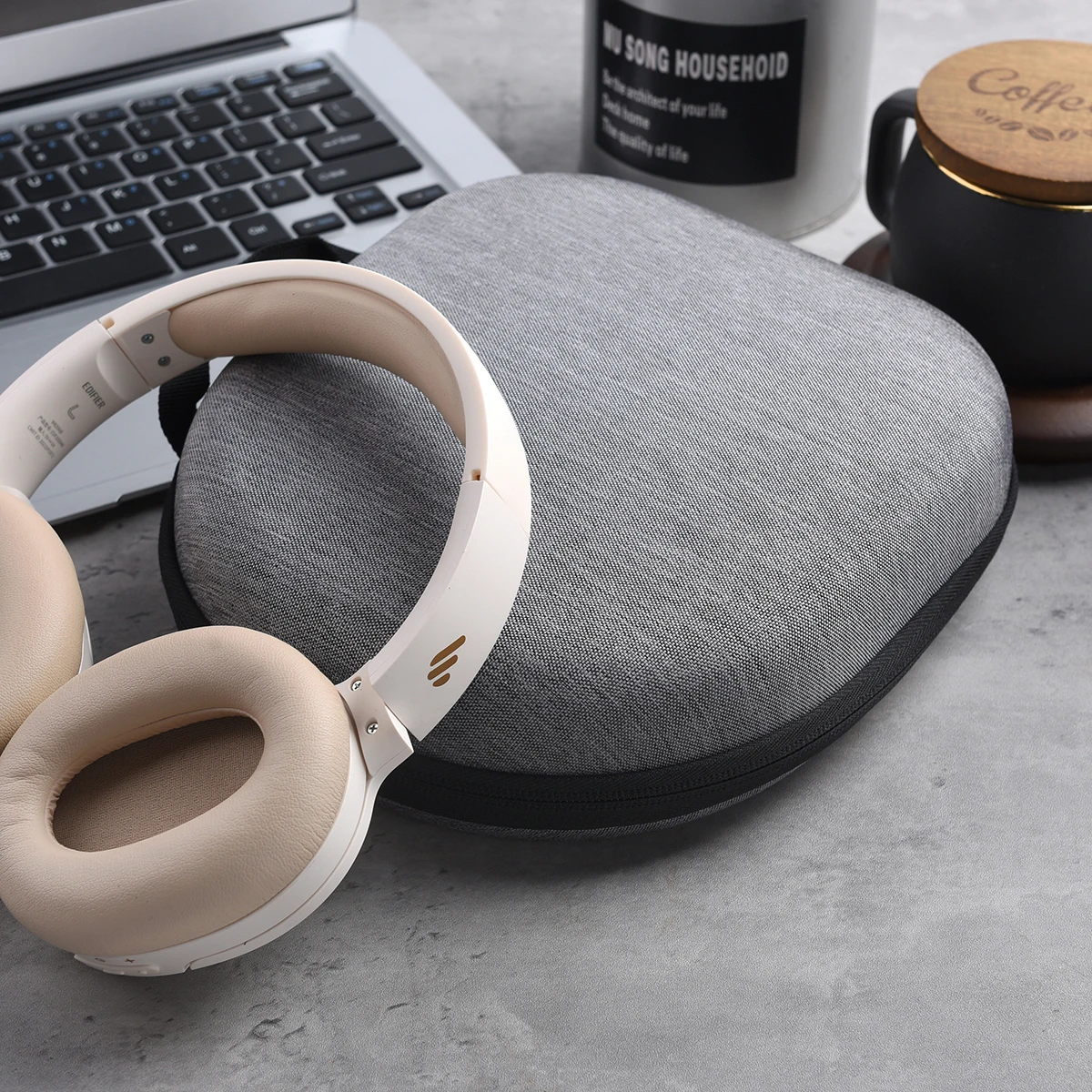 Hard EVA Storage Bag for Sony W820NB Headphone Box for Audio-Technica ATH-MSR7 AKG Beoplay Bose Headset Travel Carrying Case