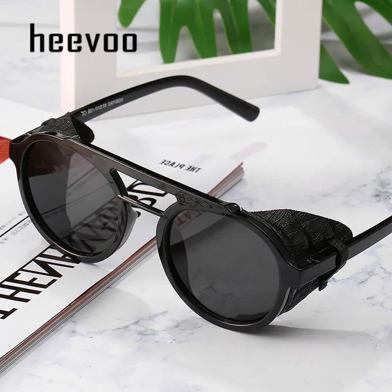 

Punk Retro Sunglasses Men Vintage Sun Glasses For Men/Women Luxury Brand Sunglasses Men Steampunk Lunette Soleil Homme
