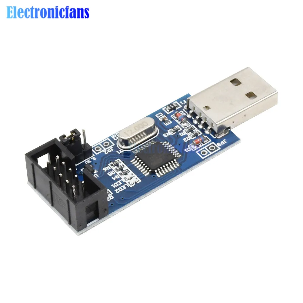 AVR ATMEGA16 Minimum System Board ATmega32 Development Board + USB ISP USBasp Programmer ISP ATTiny 51 Board Module DIY Kits