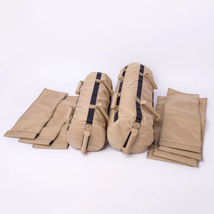 60LBS120LBSWeightlifting Sandbag Heavy duty 1050D nylon power Sand Bag Crossfit Military Power Training Body Fitness Equipment