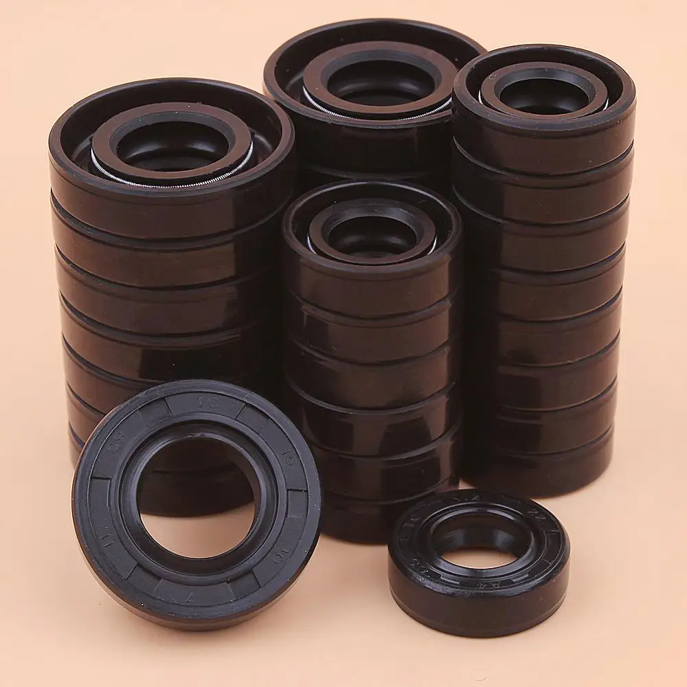 15pcs/lot Oil Seal Set For 40-5 CG430 Brush Cutter Trimmer