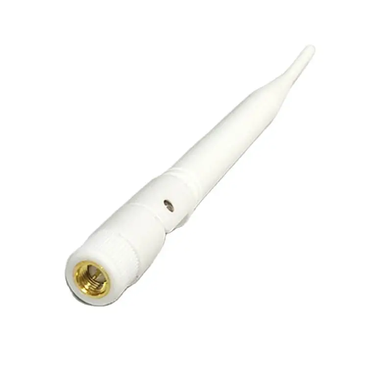 3G Antenna Rubber 6dBi 850/900/1800/1900/2100MHZ OMNI Aerial SMA Male Connector White Color 200mm Long #1