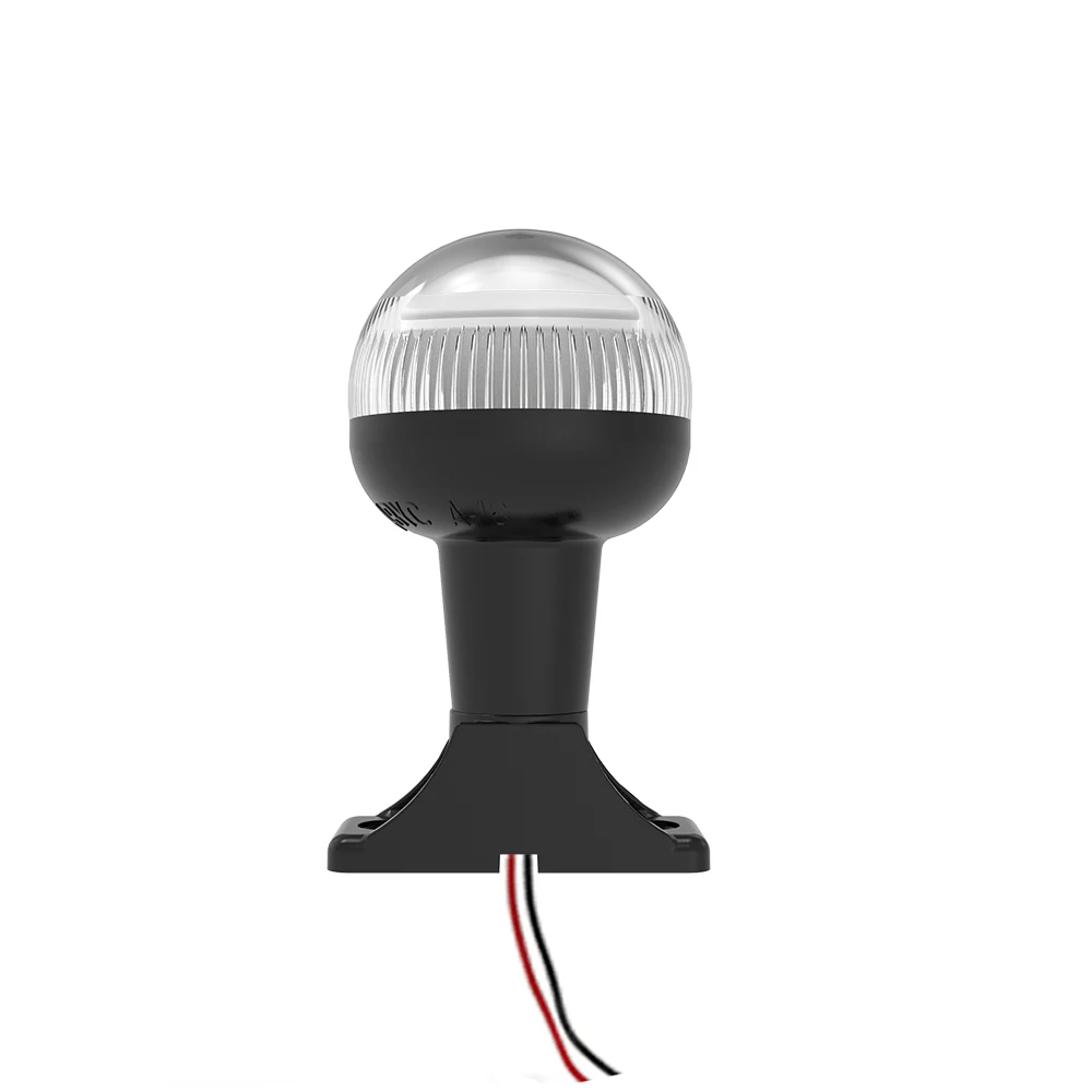 USCG Visibility 2NM 12VDC LED Marine Navigation Anchor All-Round Lamp Stern Light for Boat