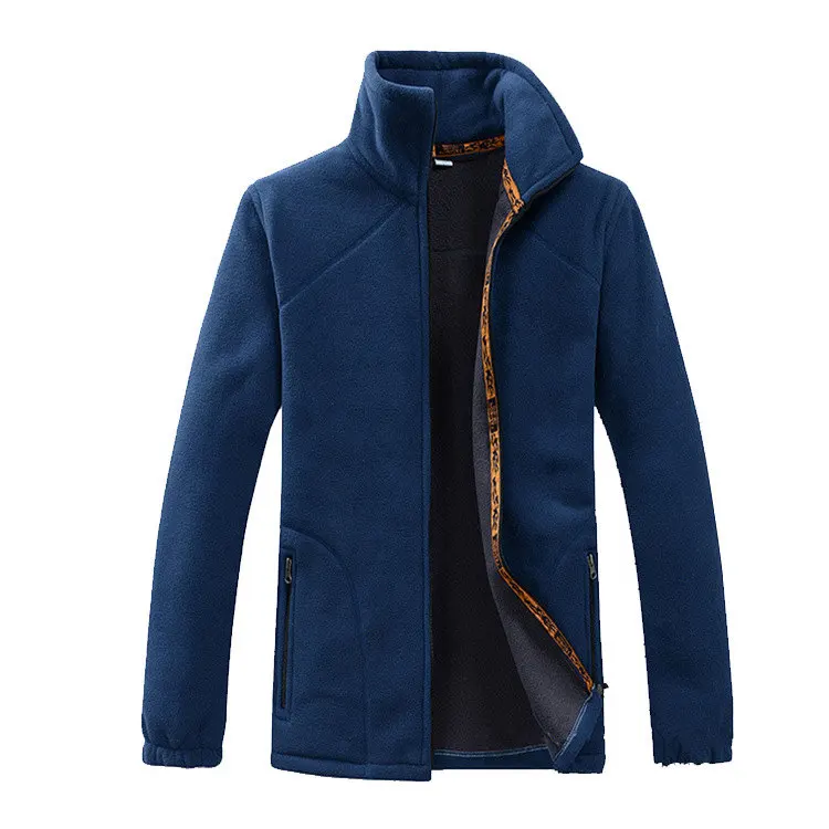 

MRMT 2024 Brand New Men's Fleece Jacket To Increase Overcoat for Male Middle-aged Jacket Outer Wear Clothing