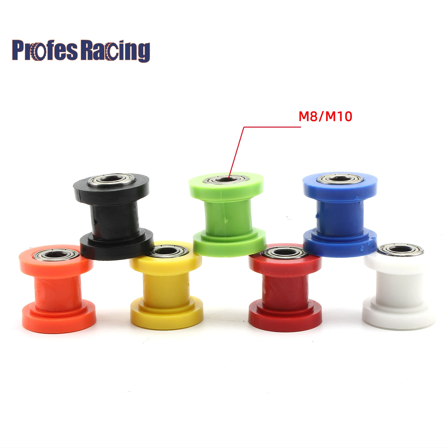 

8/10mm Wheel Tensioner Guide Drive Chain Roller Pulley For ATV CRF CR XR Enduro Motorcycle Motocross Dirt Bike