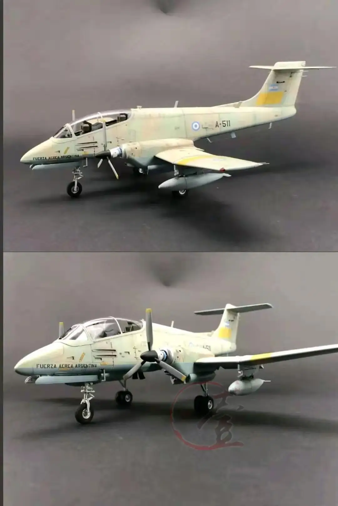 Kinetic ชุด K48078 1:48 Scale IA 58 Pucara