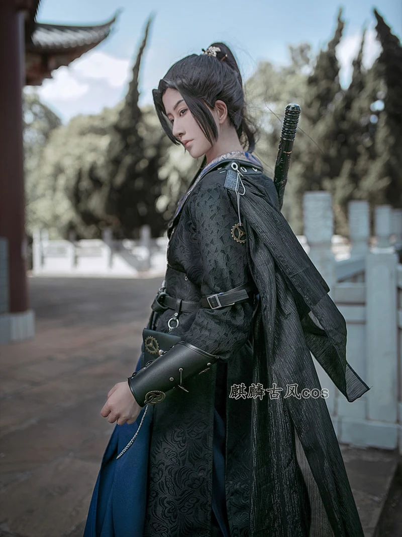 Chinese Anime MO DAO ZU SHI Xue Yang Cosplay Sha Po Lang Chang Geng Costume Halloween Costumes Hanfu for Men Adult Custom Made