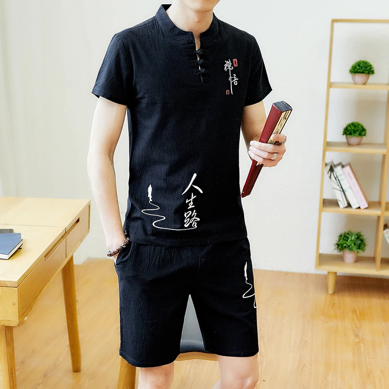 2021 New Men's Brand Casual Shorts Set Short Sleeve Summer T-Shirt Men Shorts Homme Wear Men's Basketball Suit Dropshipping