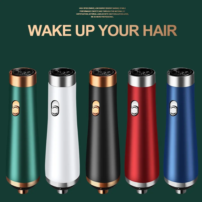 مجفف الشعر الجاف والرطب مشط الهواء الساخن ثلاثة في واحد التلقائي مجعد الشعر استقامة بيرم كسول مريحة المنزل المهنية