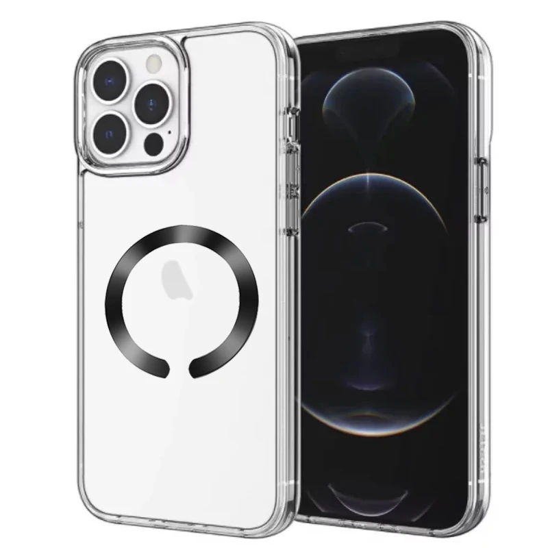 La robusta piastra magnetica per il supporto per supporto da auto per caricabatterie Wireless Magsafe rende il telefono Android Qi o iPhone 8-11 si collega e si carica