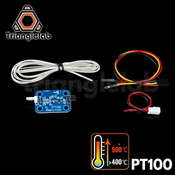 Trianglelab-impresora 3D V6 hotend, kit de actualización de sensor PT100, panel de control de temperatura, para bloque de calefacción HOTEND