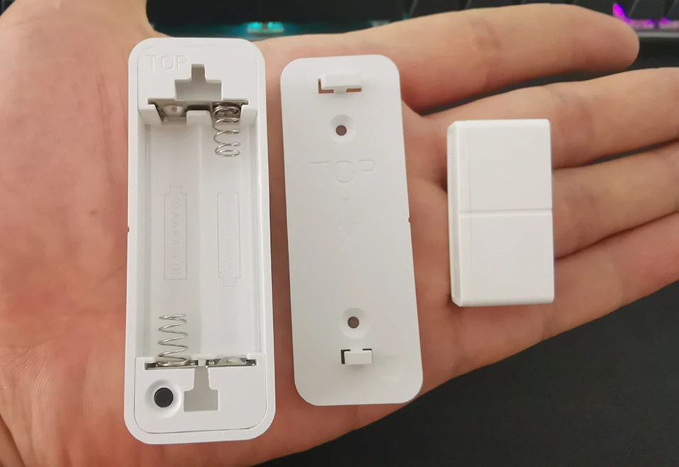 Tuya WiFi Zigbee Türsensor Kontaktsensor Offen Geschlossen Detektor Smart Home Alarm Sicherheitsschutz Arbeiten Sie mit Aleax Smart Life – Detail 16