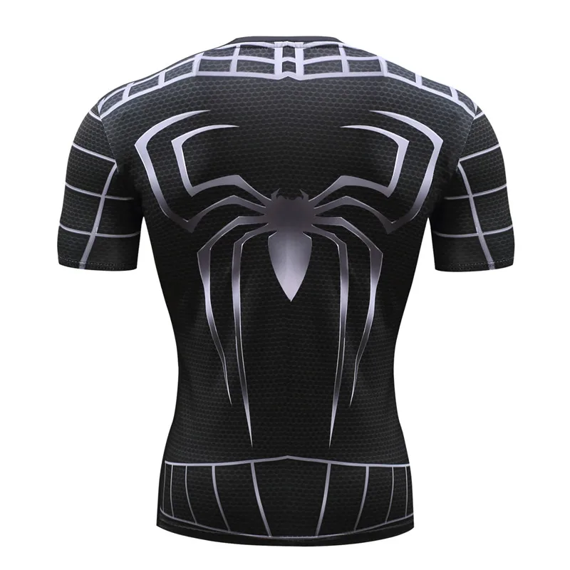 New 3D Printed T shirts Men Compression Shirt Cosplay Costume Clothing Sports Quick Dry Fitness Short Sleeve Summer Tops Male