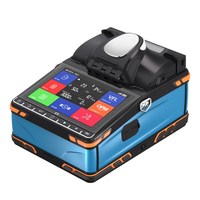 6 motors K5 Optical Fiber Fusion Splicer Mini Splicer Welding Machine with Touch Screen OPM &VFL