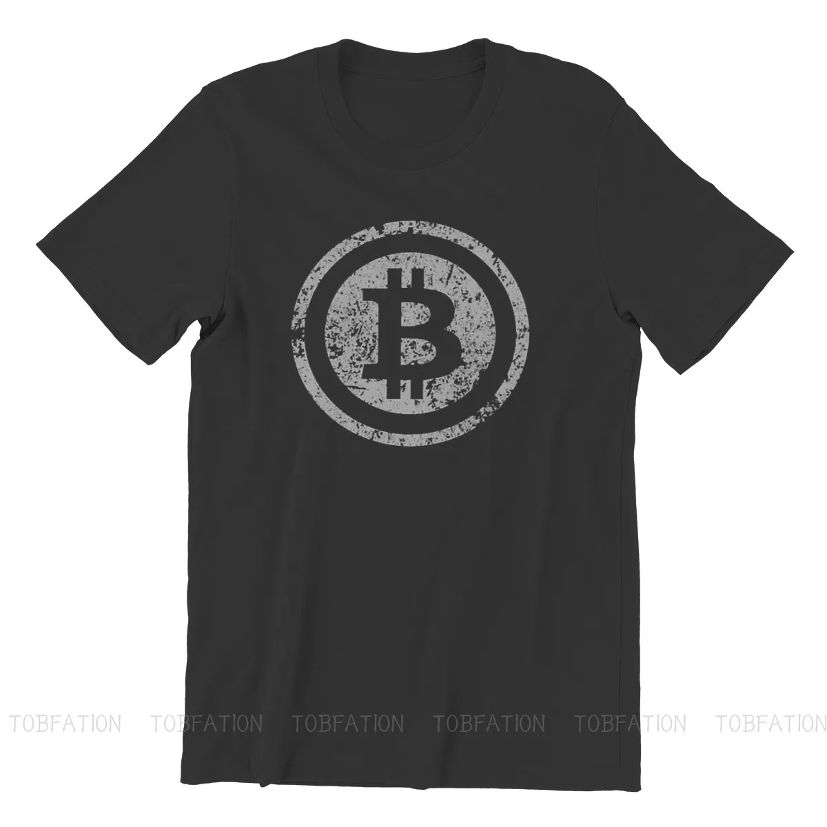 Bitcoin Sign Art Satoshi Nakamoto Offerts Men Tshirt Homme Graphic Clothes Cool Design Cotton Harajuku T Shirt