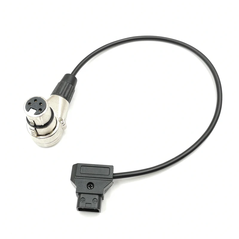D-Tap Männlich zu Weiblich Winkel 4-Pin XLR Kabel für Netzteil Batterie Adapter – Detail 3
