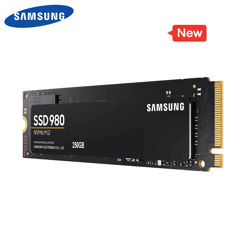Внутренний твердотельный накопитель SAMSUNG 980, SSD NVMe M.2 250 ГБ 500 Гб ТБ, жесткий диск TLC PCIe Gen 3,0x4, NVMe 1,4 для настольных ПК