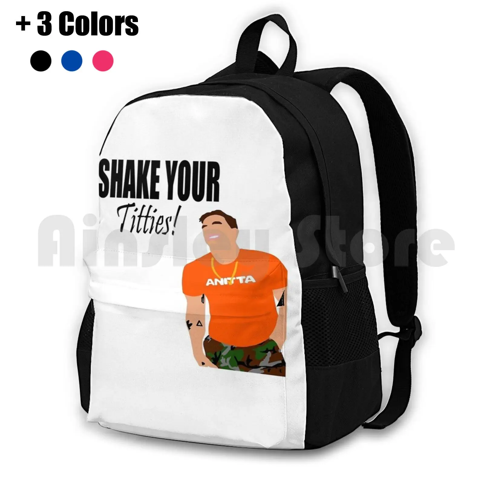 Shake Your Titties!-Cody Rigsby Quote ( ) Outdoor Hiking Backpack Riding Climbing Sports Bag Cody Rigsby