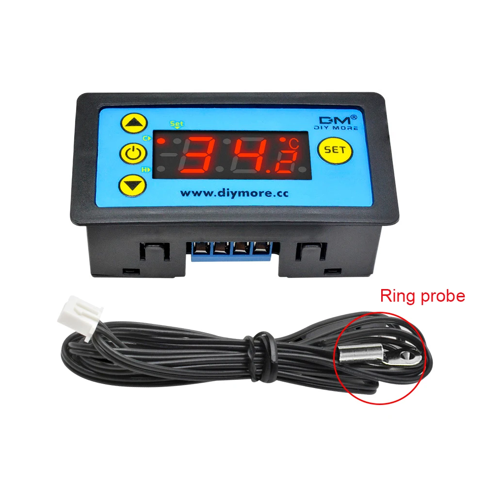 W3231 Temperature Controller DC12V 24V AC110V 220V Digital Thermostat Thermoregulator for Incubator Box Temperature Meter Test