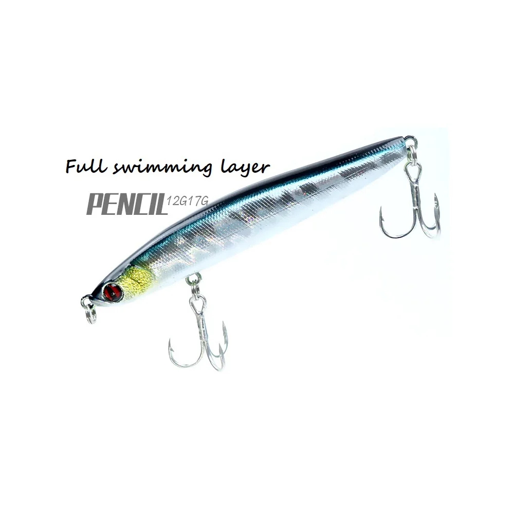 

1pcs sinking pencil Fishing Lure For Fishing Minnow 8g/6.5cm 12g/7cm 17g/9cm Fish Lures Artificial Wobblers Feeder Bait