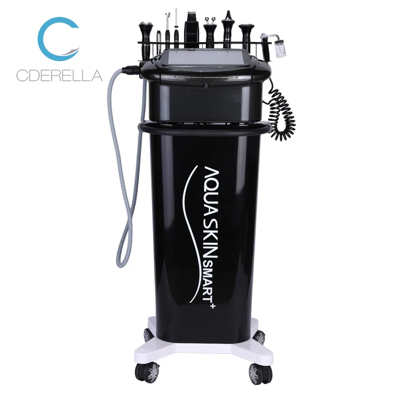 Multifunctional Skin Rejuvenation Face Lifting Machine Facial Care Machine Ultrasound Skin Scrubber BIO Ion Galvanic Oxygen Jet