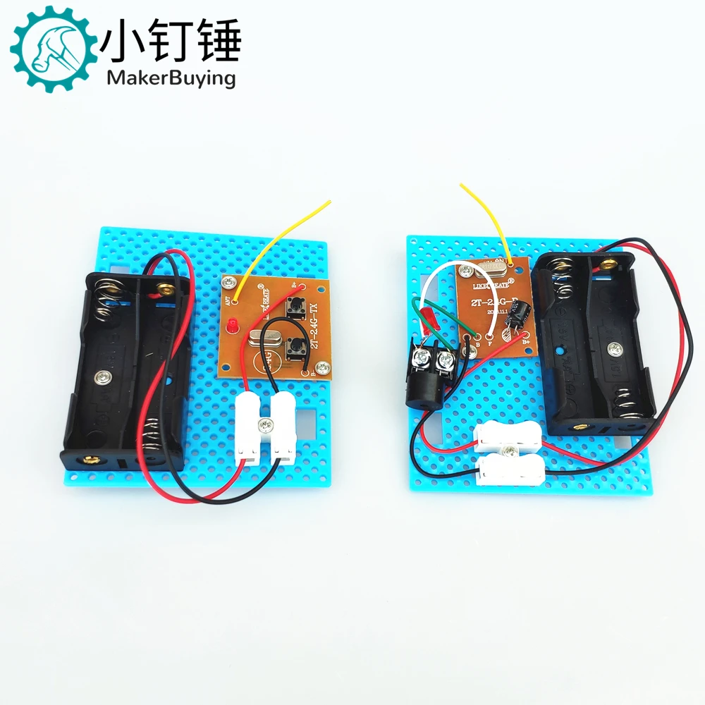 2.4G radio transmitter model scientific experiment hand-made