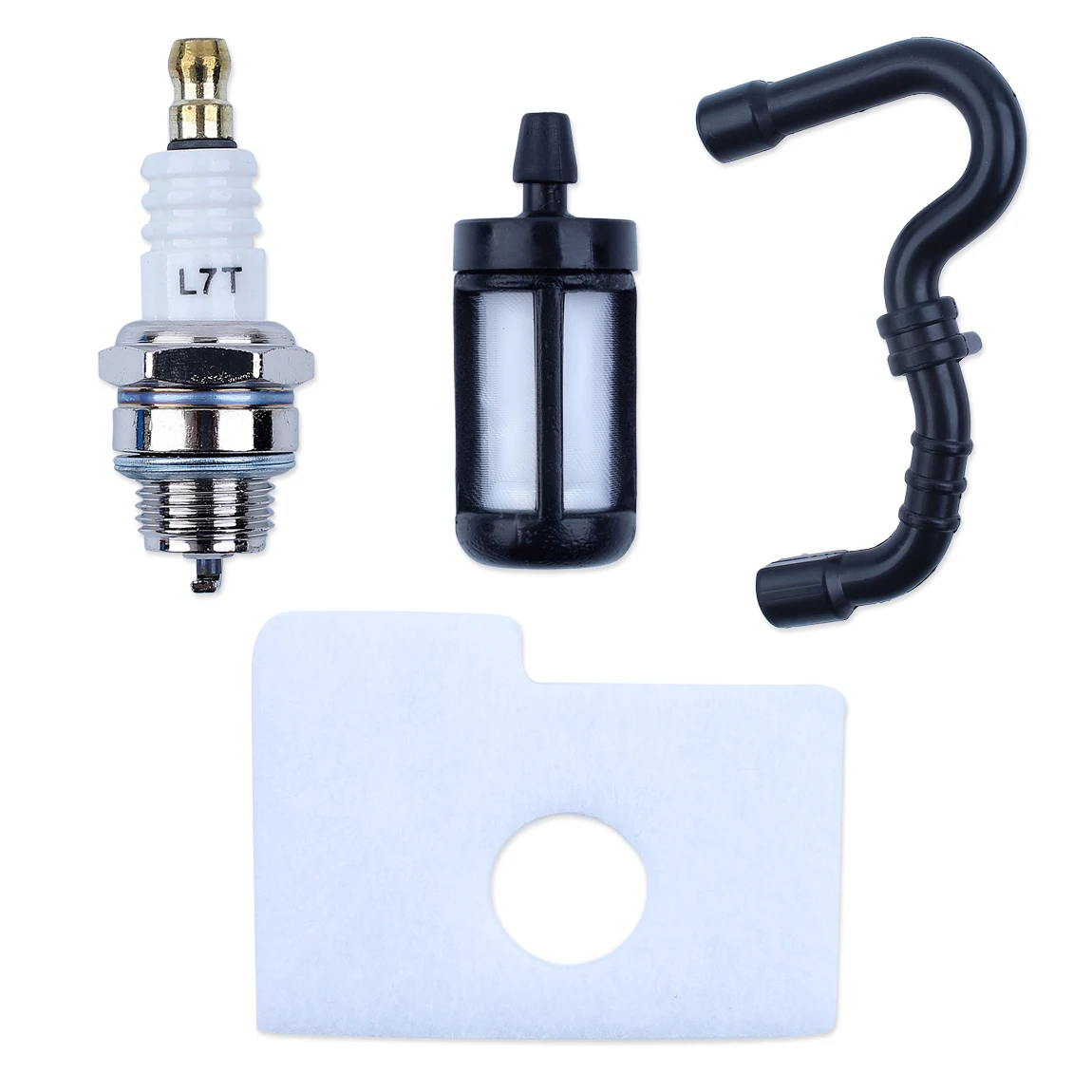 Air Fuel Filter Line Hose Tube Spark Plug Kits For STIHL MS170 MS180 017 018 MS 170 180 Chainsaw Parts Garden Tools бензопила