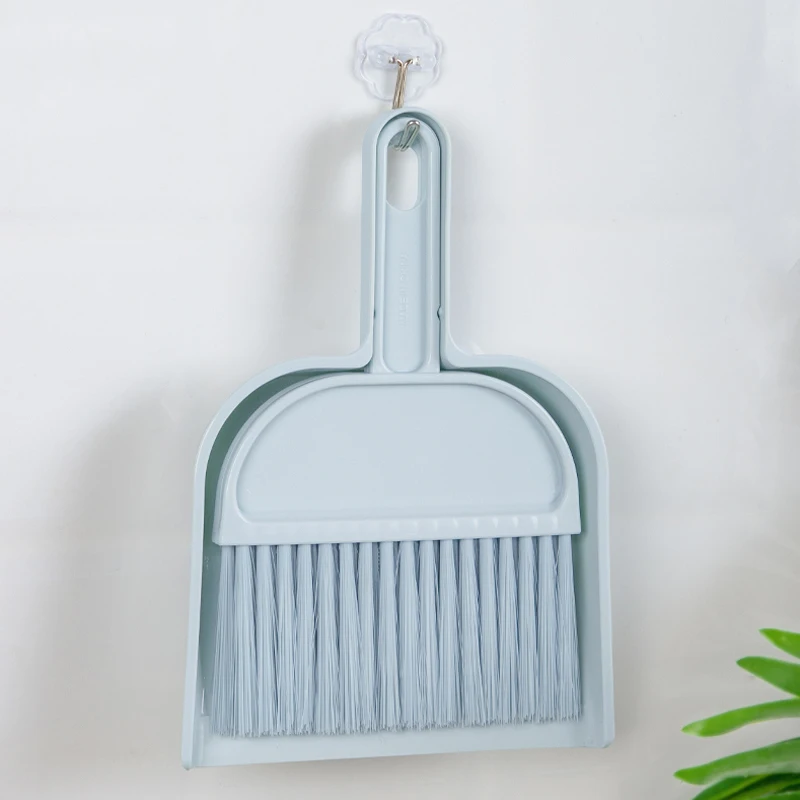 Small Broom And Dustpan Set Household Desktop Cleaning Desk Garbage Shovel Pet Children Mini Tool