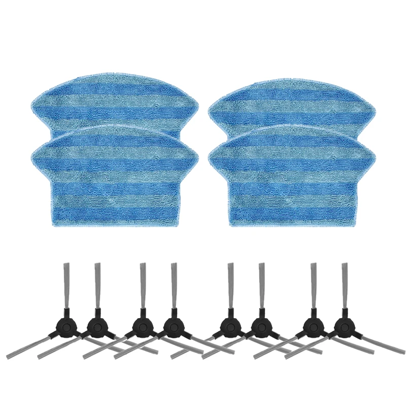 แปรงด้านข้างHEPAกรองMopผ้าสำหรับMidea I2 Vcr03เครื่องดูดฝุ่นทำความสะอาดPad Ragsตัวกรองอะไหล่อุปกรณ์เสริม