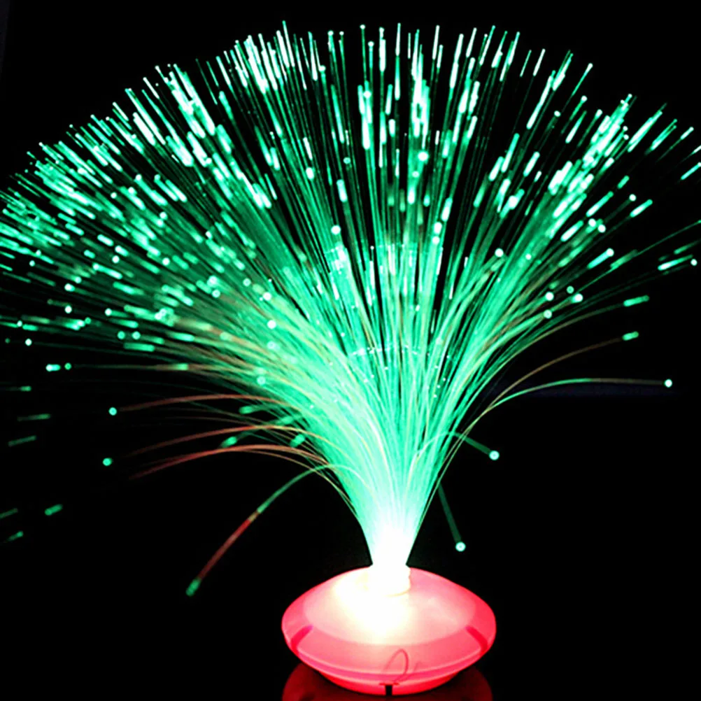 LEDナイトライト,ライトファイバー光,ロマンチックな色の変化,小さな常夜灯,家庭用装飾,1個
