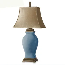 Table Lamp Bedside Lamp Ceramic Lamp Generous Luxury Table Lamps for Living Room Decorated Bedroom LED Lamps