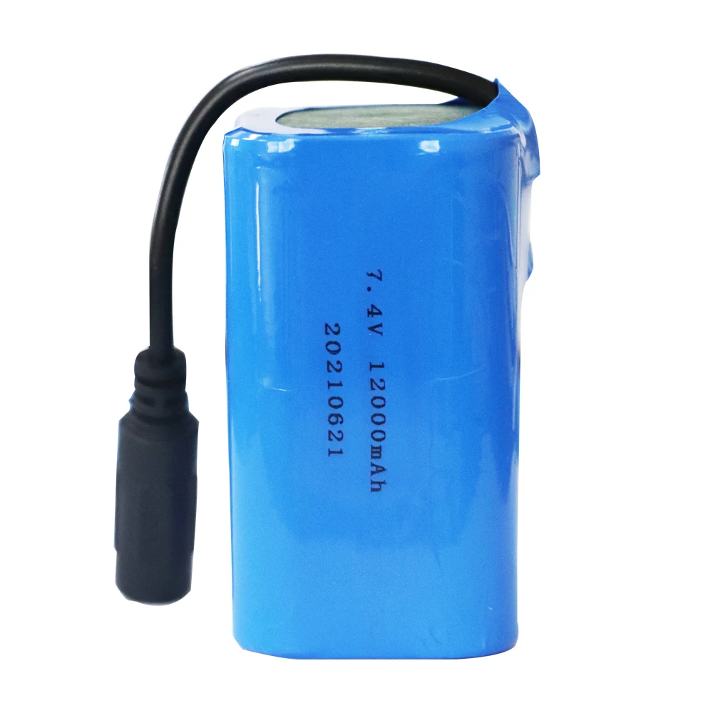 7.4V 12000Mah 6000Mah Lipo Battery with Charger For T188 T888 2011-5 V007 C18 H18 Remote Control RC Fishing Bait Boat toys Parts