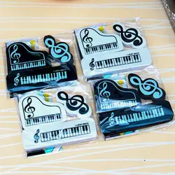 3 Stks/set Musical Piano Merkt Rubber Potlood Gum School Student Koreaanse Briefpapier Correctie Supplies Voor Kinderen Geschenken F3MA