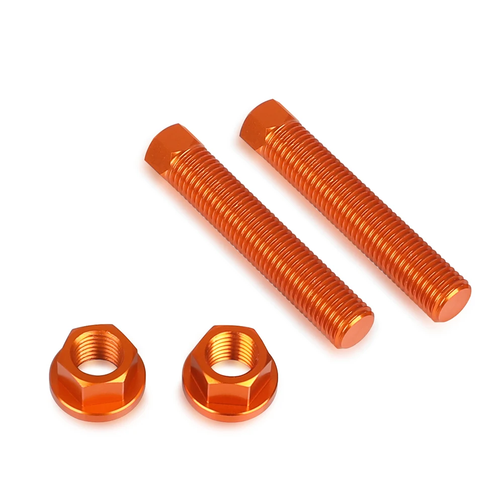 M10 Chain Axle Adjuster Bolt Nuts For Husqvarna TC TE FC FE TX FX 125 250 300 350 390 450 501 610 701 2014 - 2016 2017 2018 2019