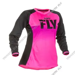 2021 Ladies team jersey Mountain bike Off Road  MTB DH Bicycle cycling  Motocross Jersey Breathable Quick Dry