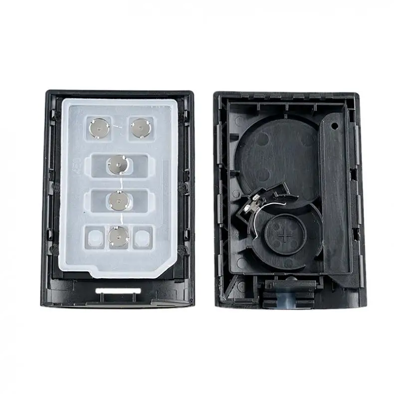 4 / 5/ 6 Knoppen Auto Afstandsbediening Sleutel Shell Met Kleine Sleutel Blade Keyless Entry Auto Key Case Fit voor Cadillac / Chevrolet Corvette