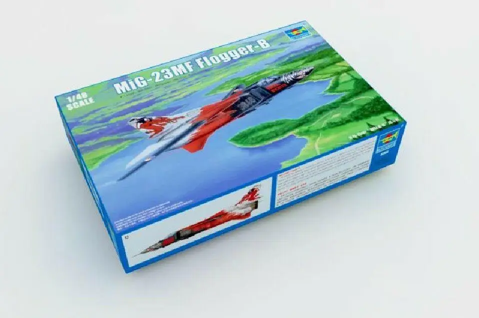 

Trumpeter model kit 02854 1/48 Russian MIG-23MF Flogger-B plastic model kit