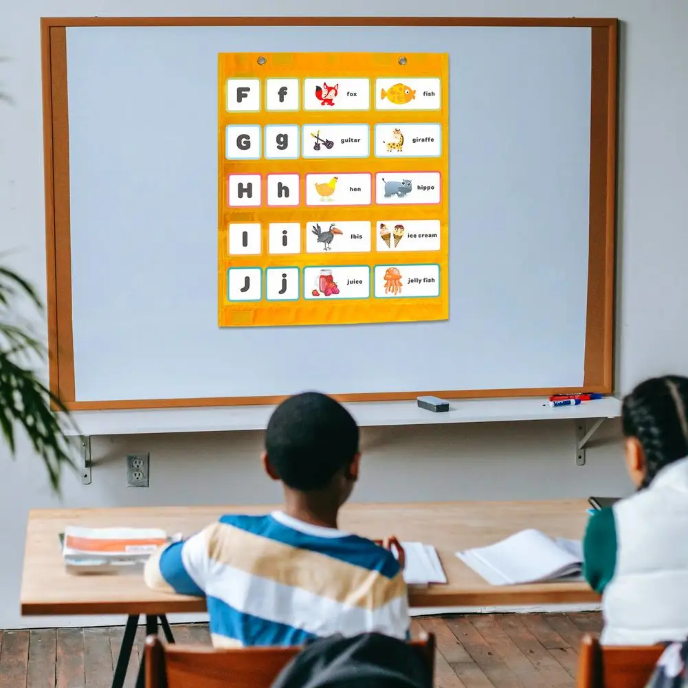 교육용 마그네틱 포켓 차트, 내구성 있는 다목적 교육용 마그네틱 포켓, 교실 주최자 교육 액세서리