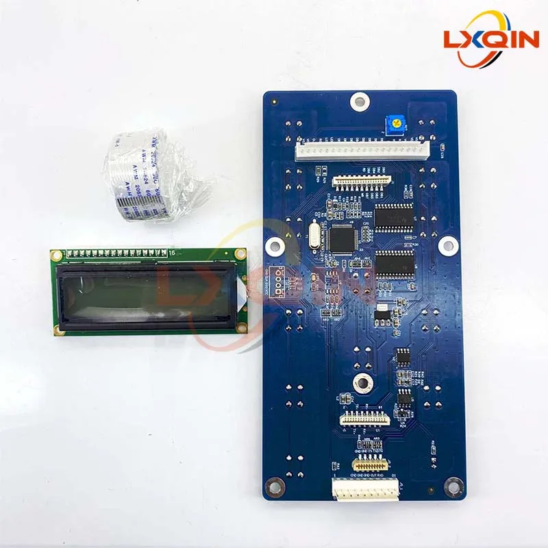 LXQIN Hoson xp600 Board Kit for xp600 Single/double Printhead Electronic Plate Set for Inkjet Printer Network Data Cable Version