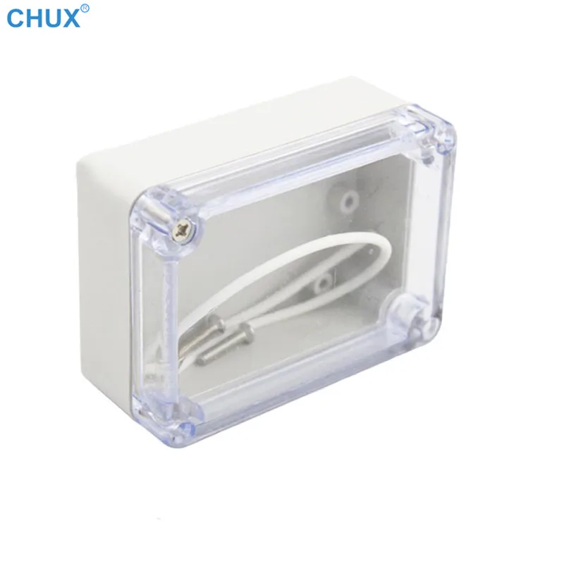 Waterproof Plastic Junction Box transparent cover Enclosure Electronic Instrument Housing Case Electrical Project Outdoor Boxes