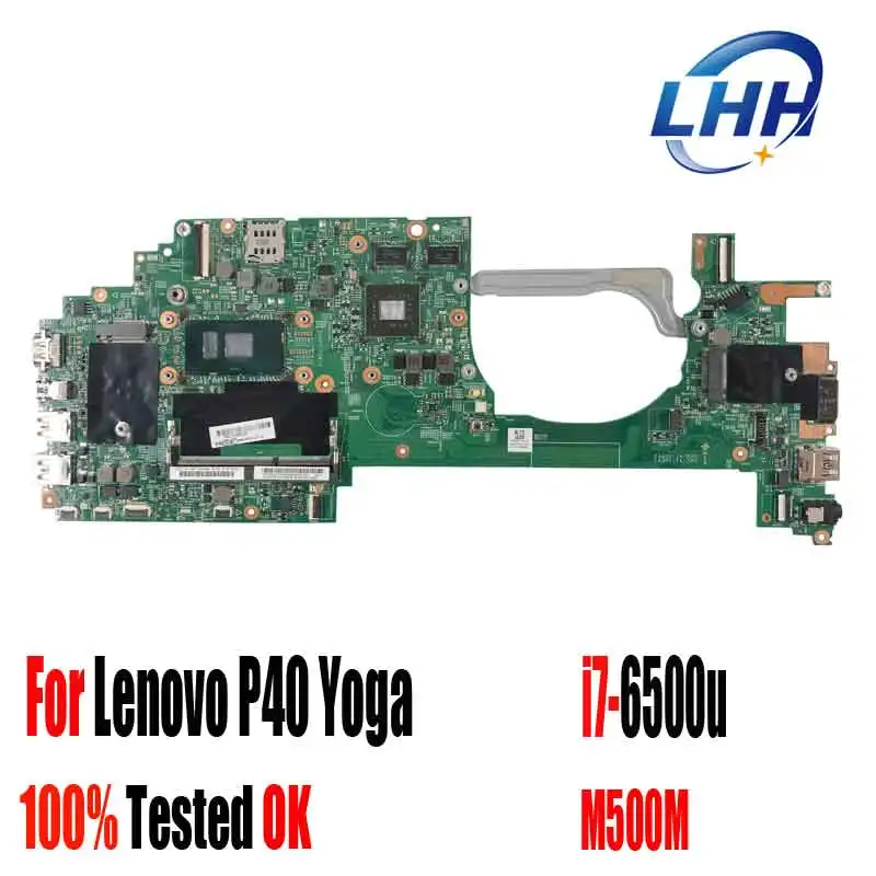 

01HY676 For lenovo Thinkpad notebook P40 YOGA Motherboard/Mainboard With cpu i7-6500U M500M 14283-3 100% tested