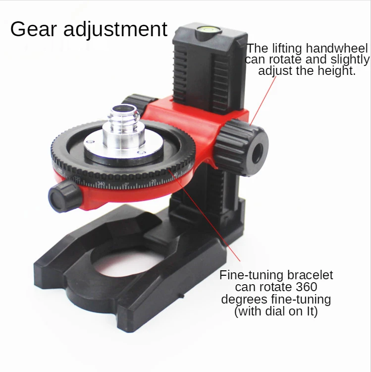 เลเซอร์ระดับวงเล็บ5/8 "360องศาFine Super Strongแม่เหล็กดึงL-Bracket Levelingสนับสนุนสำหรับเลเซอร์leve
