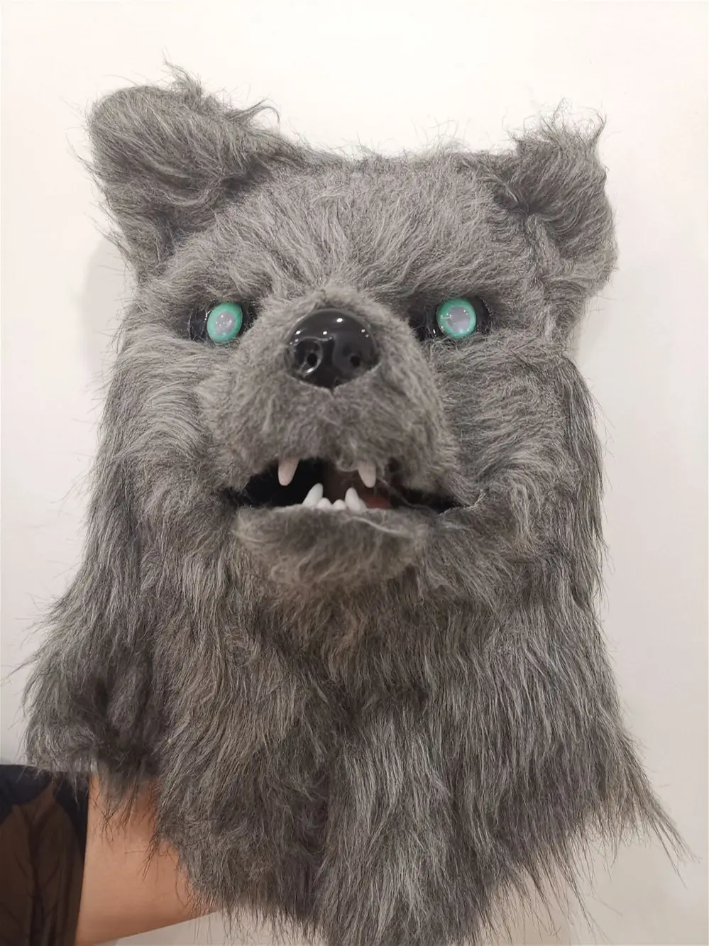 2021 Can Open Mouth Fox Animal Mask Halloween Costume Make-up Dance Cute Cartoon Funny Props