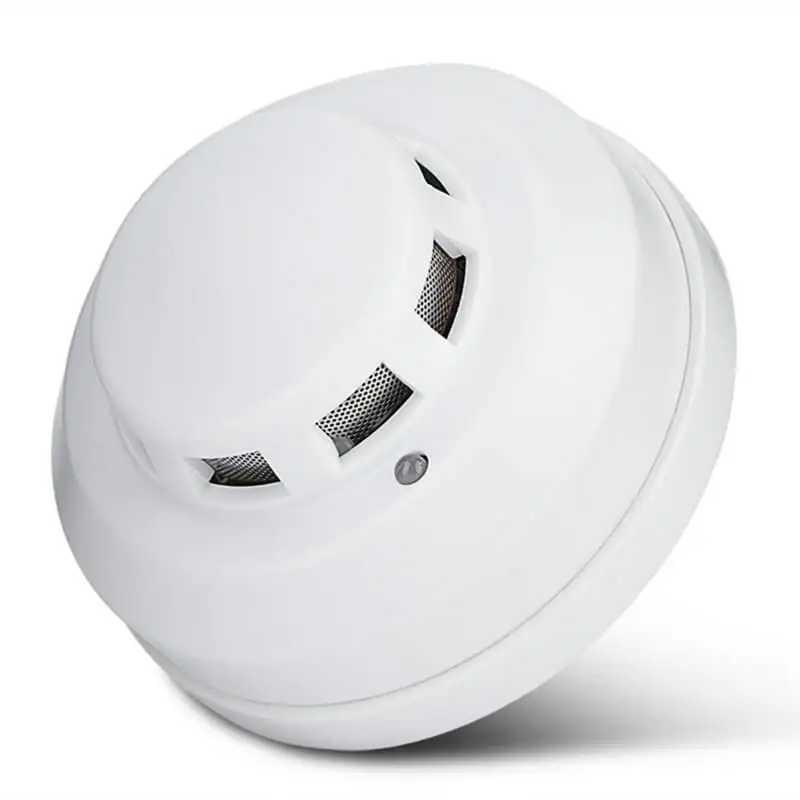 Wired Smoke Detector Smoke Alert Hardwired Smoke Beam Detector With DC9~35V Smoke Alarm With Relay