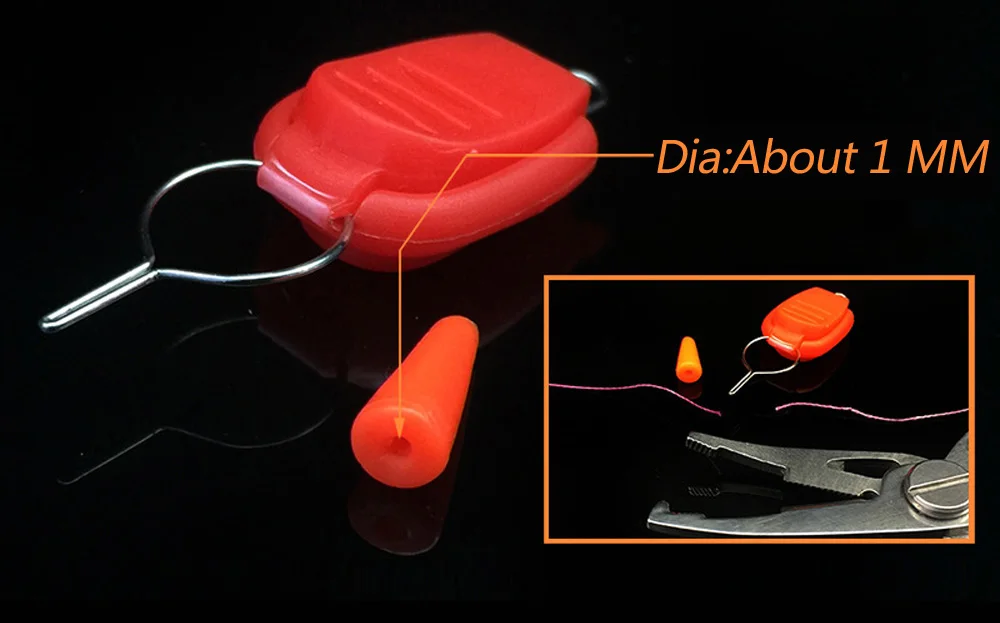 10 Stück/Beutel Verbesserte Angelschnur-Stopper-Schnallen-Clips für Baitcasting-Trommelrollen – Schnurhalterung für Angelzubehör und Werkzeuge – Detail 3