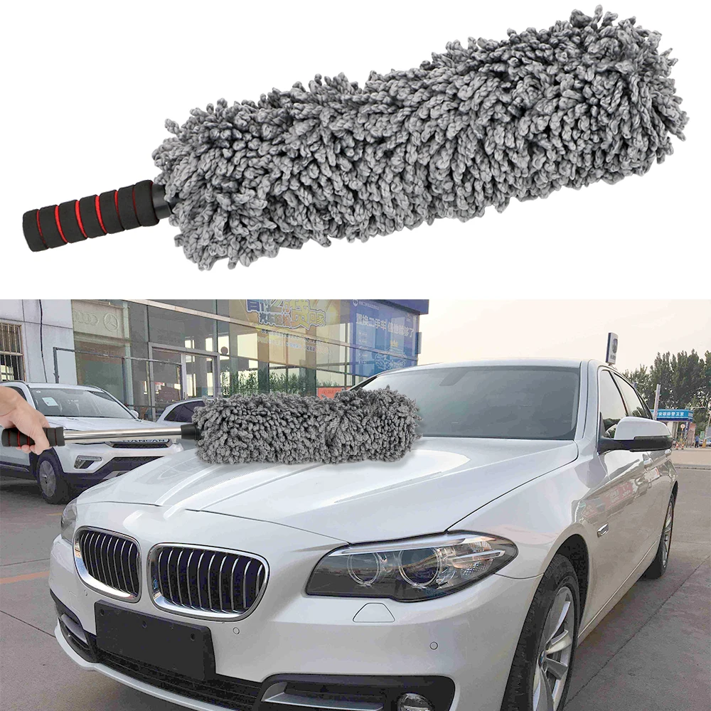 

Auto Wash Car Duster Brush Washing Tool Care Universal Vehicle Dust Clean Soft Microfiber Cleaner Auto Dirt Polishing