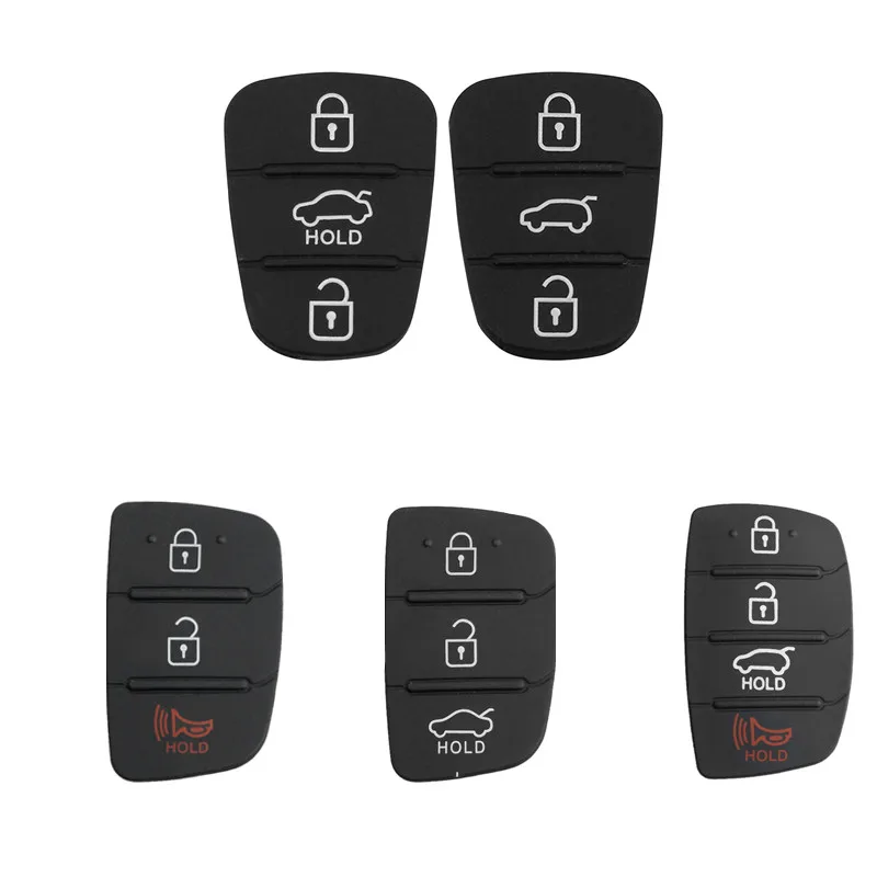 Carcasa de repuesto para llave de coche, carcasa plegable de 3 botones para Kia K2, K5, Rio, Hyundai Ceed, Cerato, Sportage